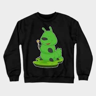 Caterpillar Wizard Magic wand Crewneck Sweatshirt